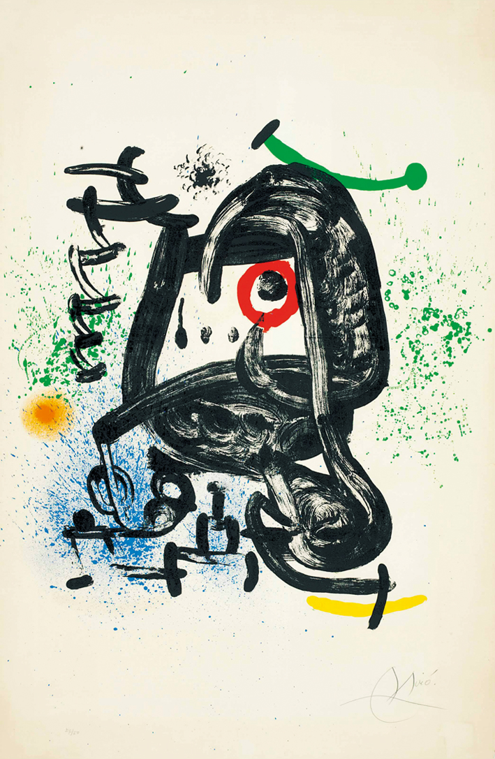  胡安·米罗 Joan Miró ——猎鹰